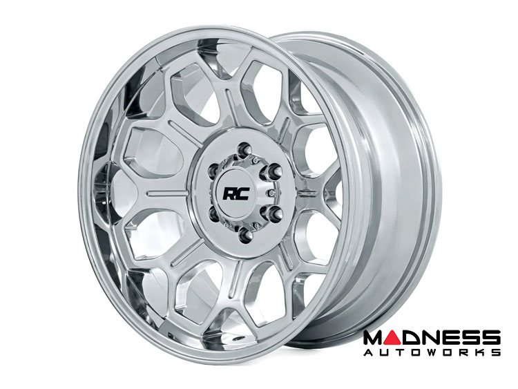 Custom Wheel 77 Series Wheel - One-Piece - Chrome| 22x12 | 6x5.5 | -44mm - Rough Country